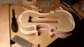 Two sets of ribs, the upper has the corners trimmed